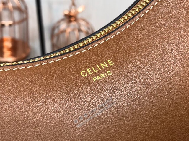Celine專櫃2023新款AVA柔軟牛皮革手袋 賽琳AVA腋下包肩背手提女包 sldj2444